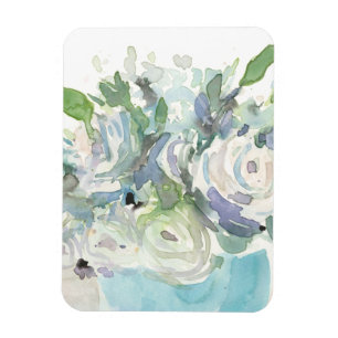 Magnet Flexible Aménagement de printemps - Bouquet d'aquarelle
