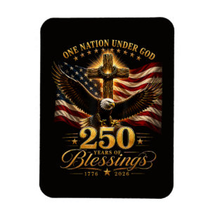 Magnet Flexible Américain 250e anniversaire patriotique États-Unis