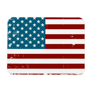 Magnet Flexible American Flag étoiles rayures rouge blanc bleu