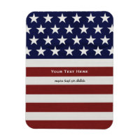 American USA Flag Patriotic July 4th Custom