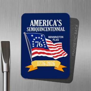 Magnet Flexible Amérique Semiquincentenaire 1776-2026 USA 250