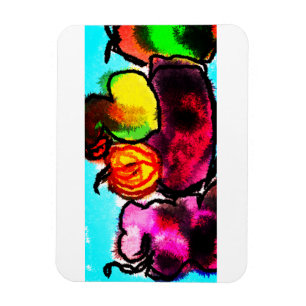 Magnet Flexible Amour luisant d'automne