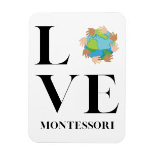 Magnet Flexible Amour   Montessori   Mains Dans Le Monde