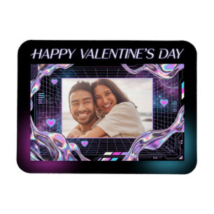 Magnet Flexible Amour numérique Romance cosmique