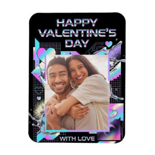 Magnet Flexible Amour numérique Romance cosmique
