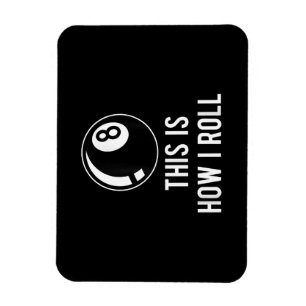 Magnet Flexible Amusant Billard Design Pour Les Joueurs De Billard