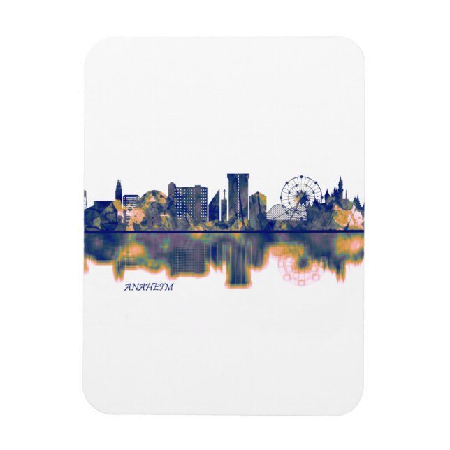 Magnet Flexible Anaheim Skyline (Vertical)