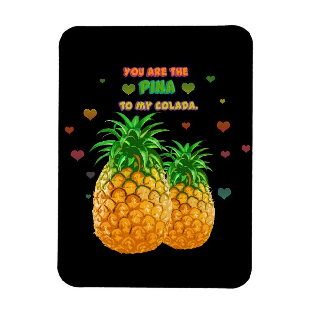 Magnet Flexible Ananas Pina Colada (Vertical)