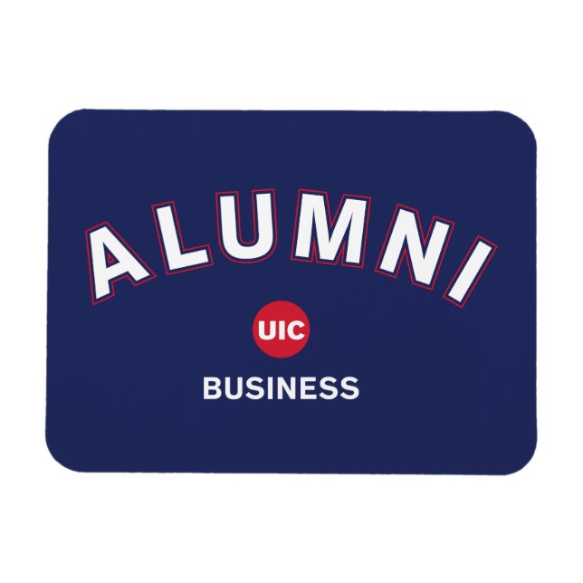 Magnet Flexible Anciens de l'UIC (Horizontal)