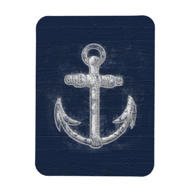 Magnet Flexible Ancre marine vintage (Vertical)