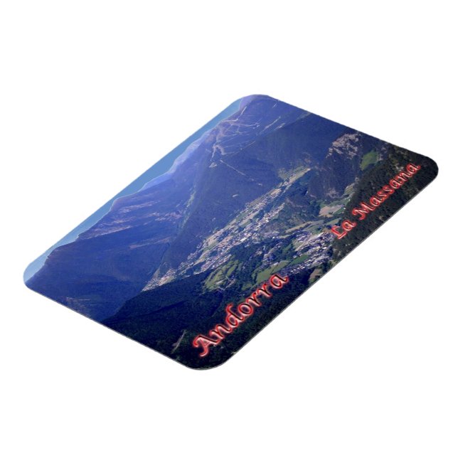 Magnet Flexible Andorre - La Massana (Côté Gauche)
