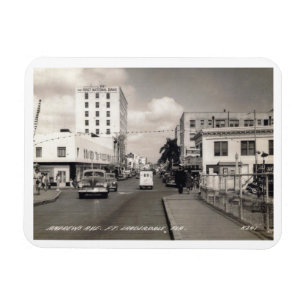 Magnet Flexible Andrews Ave., Fort Lauderdale, Florida Vintage 