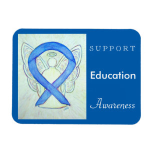 Magnet Flexible Ange de sensibilisation à l'éducation Aimant perso