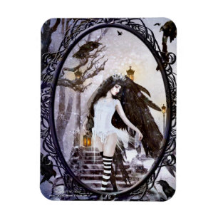 Magnet Flexible Ange d'hiver