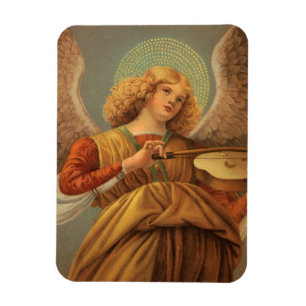 Magnet Flexible Ange jouant du violon de la Renaissance Melozzo da