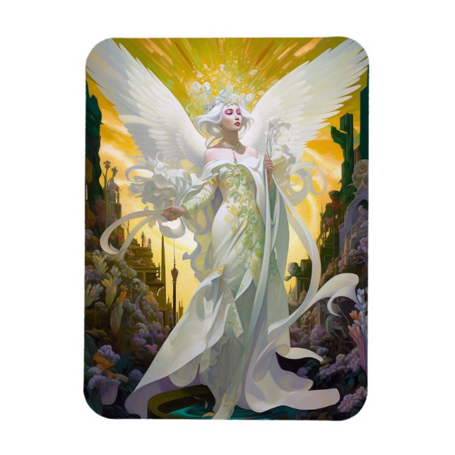 Magnet Flexible Angel Imaginaire Art (Vertical)