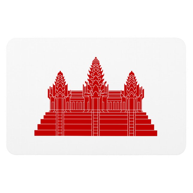 Magnet Flexible Angkor Vat Ver.2.0. Temple khmer (Horizontal)