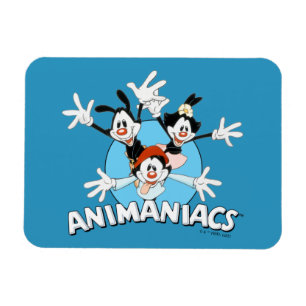 Magnet Flexible Animaniacs   Warner Siblings Armoiries grand graph