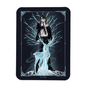 Magnet Flexible Anime HARRY POTTER™ Stag Patronus