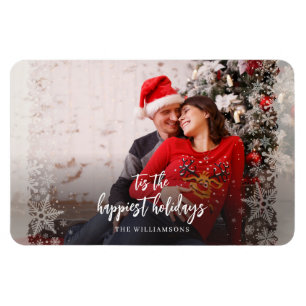 Magnet Flexible Annonce de grossesse pour les fêtes de Noël