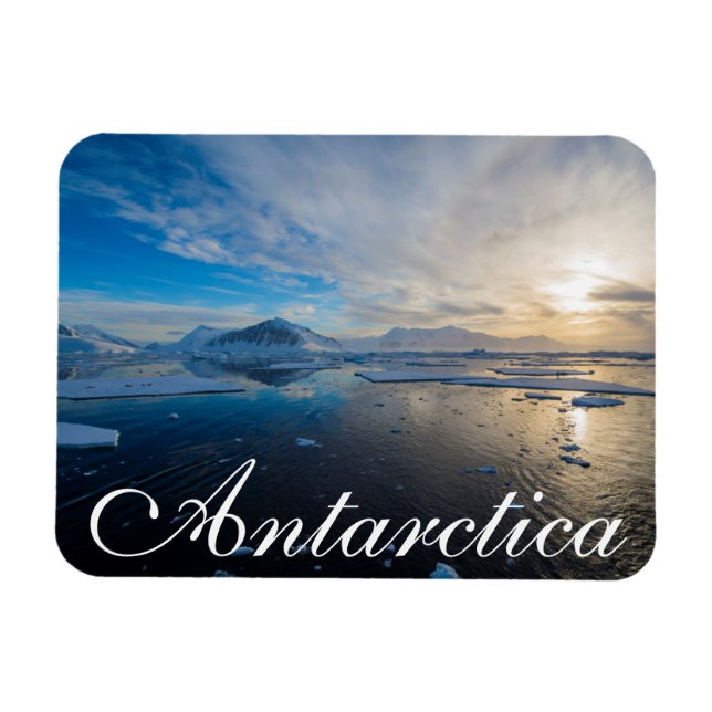Magnet Flexible Antarctique. Près de l'île d'Adélaïde. Le Gullet 2 (Horizontal)