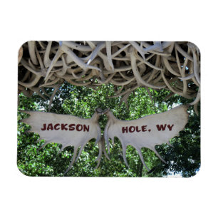 Magnet Flexible Antlers Arch Jackson Hole, Wyoming Travel