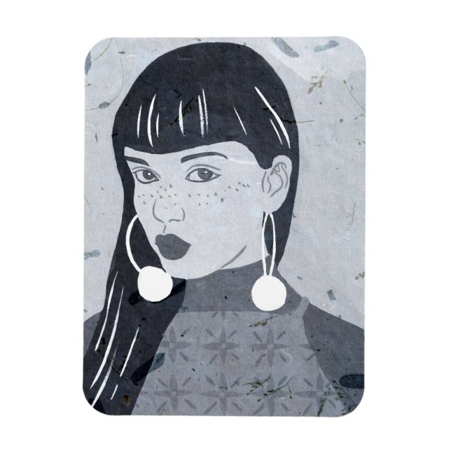 Magnet Flexible Aperçu du portrait nocturne (Vertical)