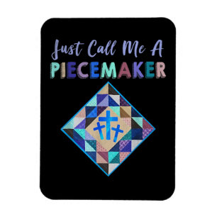 Magnet Flexible Appelez-Moi Un Piecemaker Color Farbic Quiling