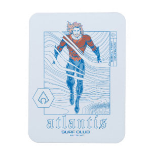 Magnet Flexible Aquaman - Atlantis Surf Club