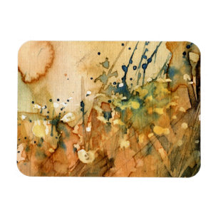 Magnet Flexible Aquarelle abstraite et vieil arrière - plan