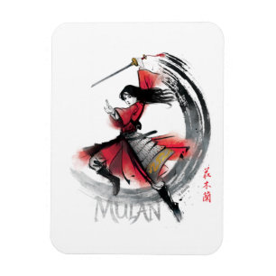 Magnet Flexible Aquarelle de Mulan Sword Art