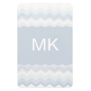 Magnet Flexible Aquarelle Ocean Shades Chevron
