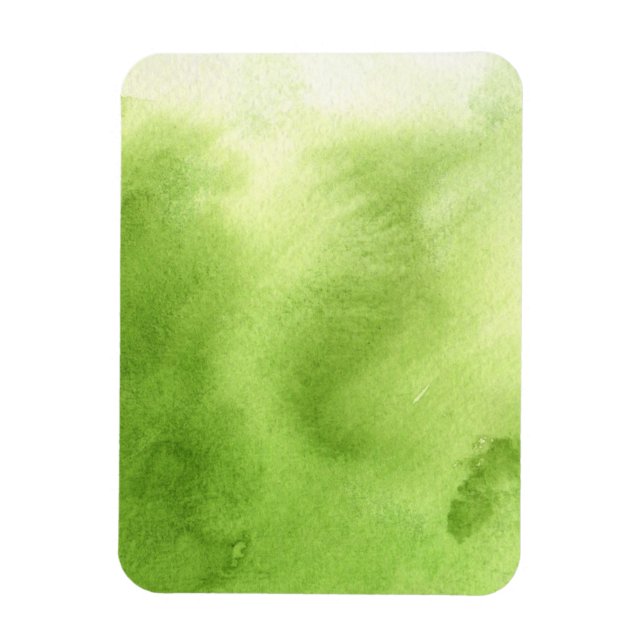 Magnet Flexible aquarelle peint sur un papier à texture rugueuse (Vertical)