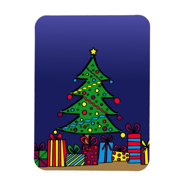 Magnet Flexible Arbre de Noël (Vertical)