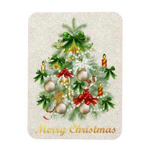 Magnet Flexible Arbre de Noël avec aimant à bougies