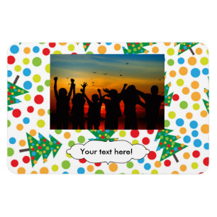 Magnet Flexible Arbres de Noël motif