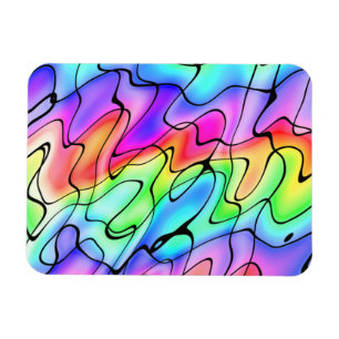 Magnet Flexible Arc-en-ciel de Squiggles