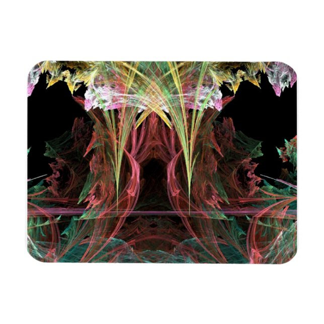 Magnet Flexible Arc-en-ciel stalactites aimant Abstrait (Horizontal)