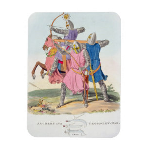 Magnet Flexible Archers et un arbalétrier, 1312, 'd'AR antique