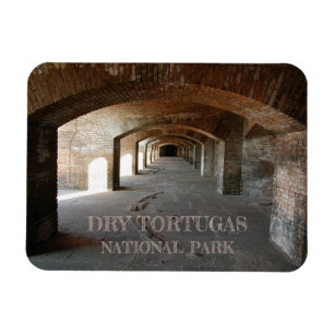 Magnet Flexible Arches de promenade, Fort Jefferson, Tortugas Sec