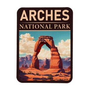 Magnet Flexible Arches Parc National Moab Utah Delicate Arch