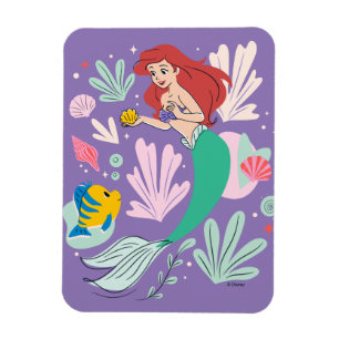 Magnet Flexible Ariel & Flounder’s Undersea Shell-abration !
