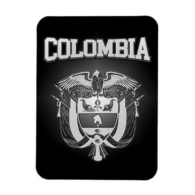 Magnet Flexible Armoiries de Colombie (Vertical)