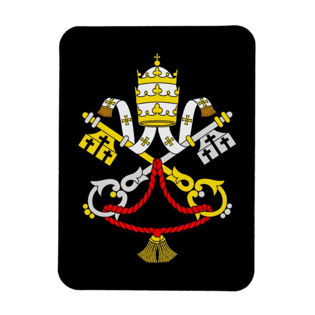 Magnet Flexible Armoiries du Vatican (Vertical)