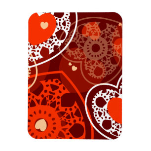 Magnet Flexible Arrière - plan de coeur, aimant de qualité supérie