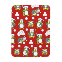 Arrière - plan de pingouins de Noël