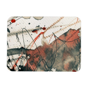 Magnet Flexible Arrière - plan grunge abstrait, texture d'encre.