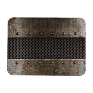 Magnet Flexible Arrière - plan grunge en métal