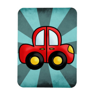 Magnet Flexible Art Automobile Classique Impression Automobile Rét