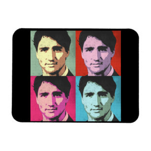 Magnet Flexible Art de bruit Justin Trudeau - normal - .png